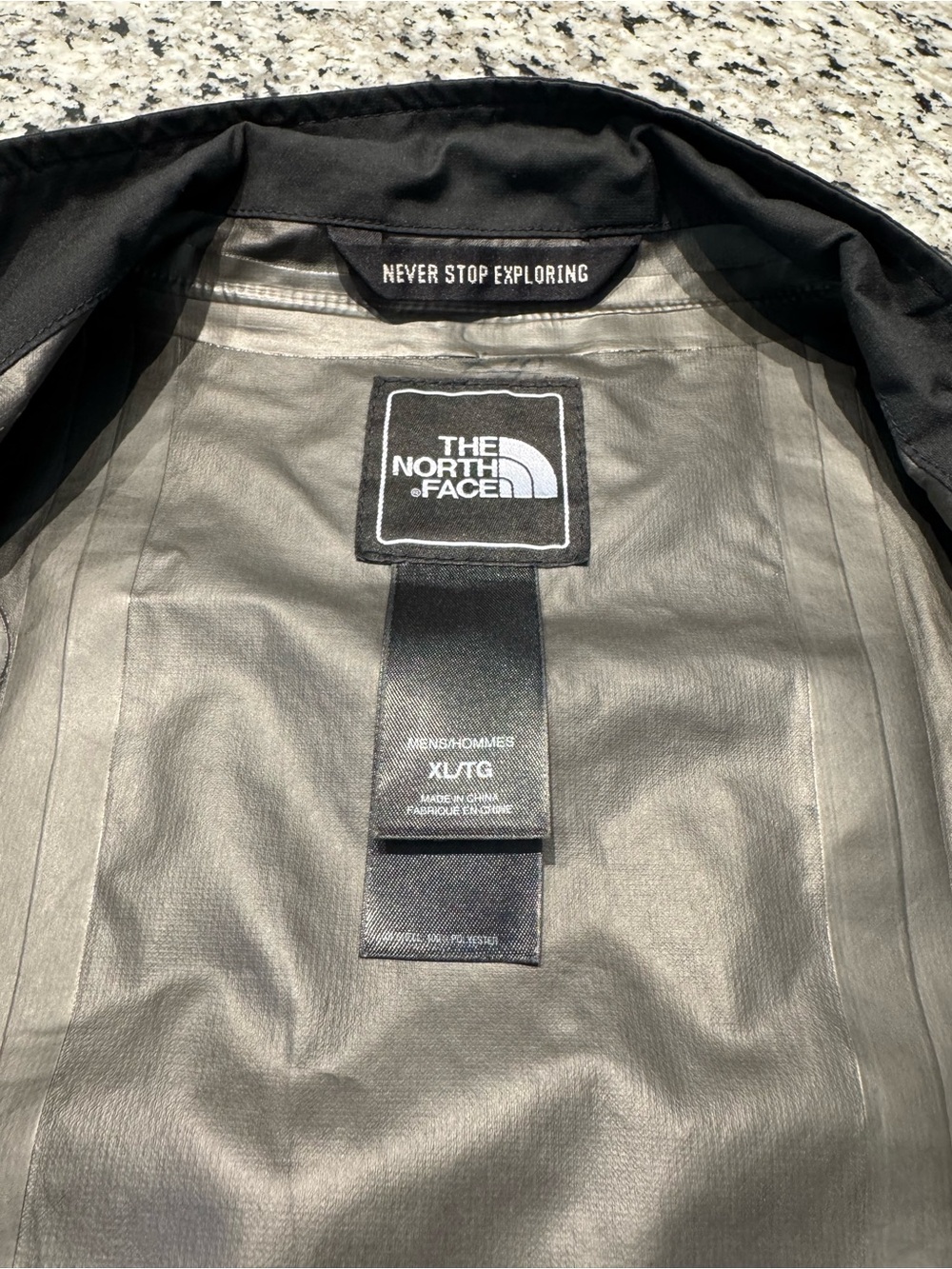 The North Face Men's Gortex Paclite Shell Black Waterproof Jacket - Picture 3 of 6